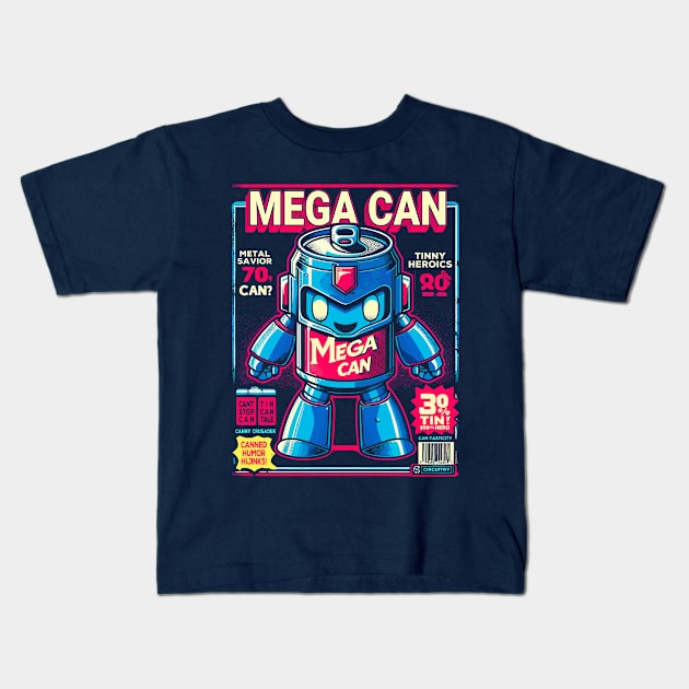 Mega Can Kids T-Shirt by Lima's